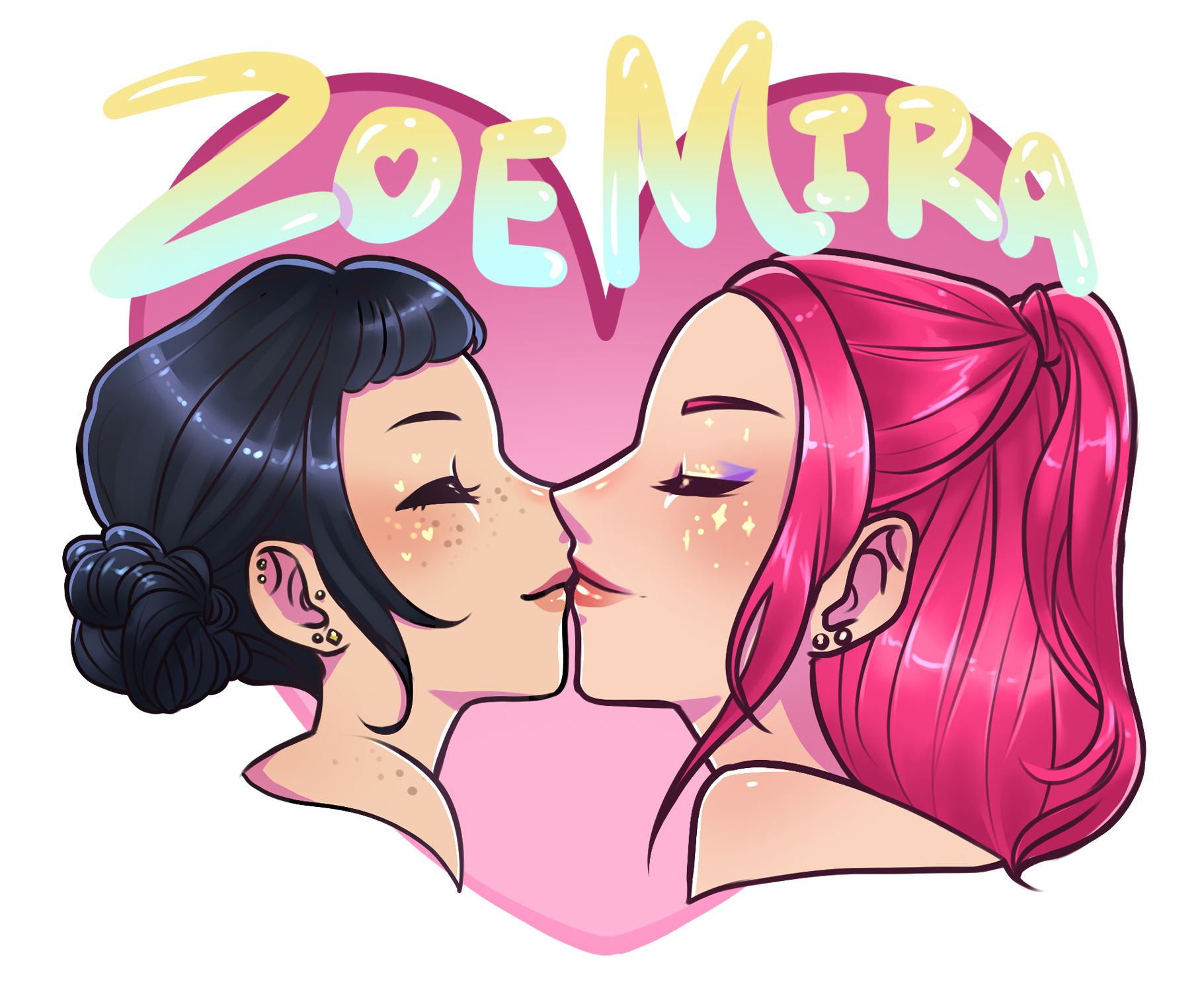 Zoemira acrylic keychain